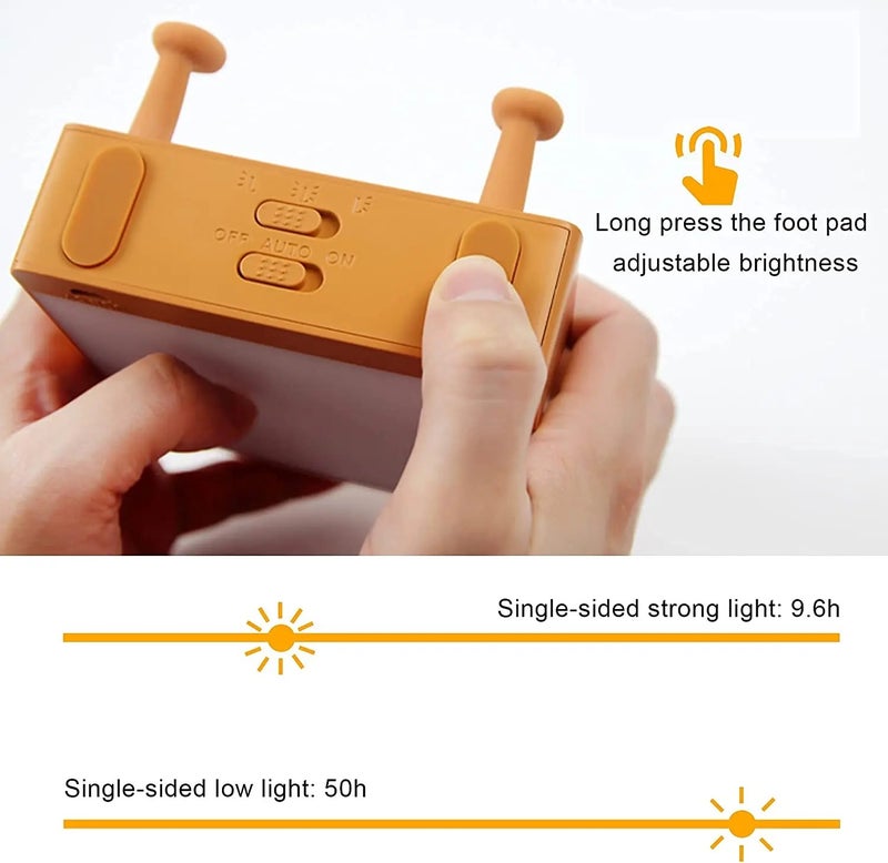 Bluejw Toast & Bread Night Light - Portable LED Bedside Lamp with Timer & Rechargeable Battery - Smart Home Night Lights for Bedroom - Image 5